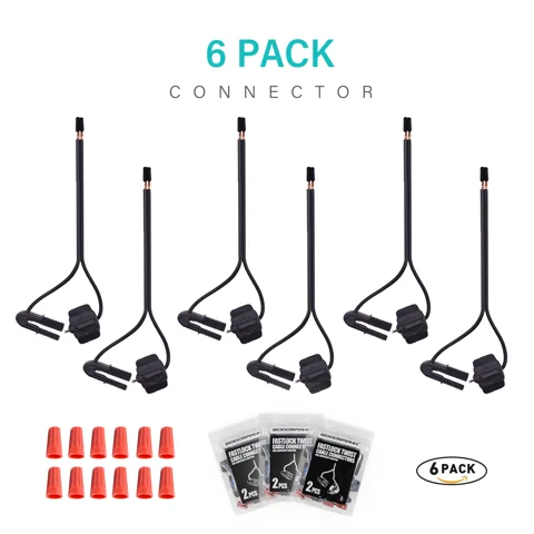 Low Voltage Cable Connector 6 Pack