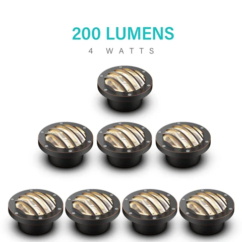 4W In-Ground Landscape Lights — 8PK