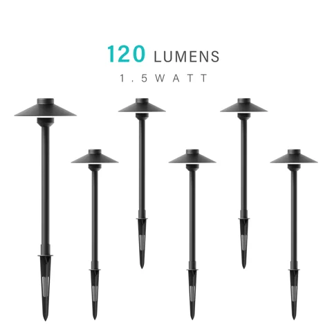1.5W Low Voltage Path Lights — 6PK