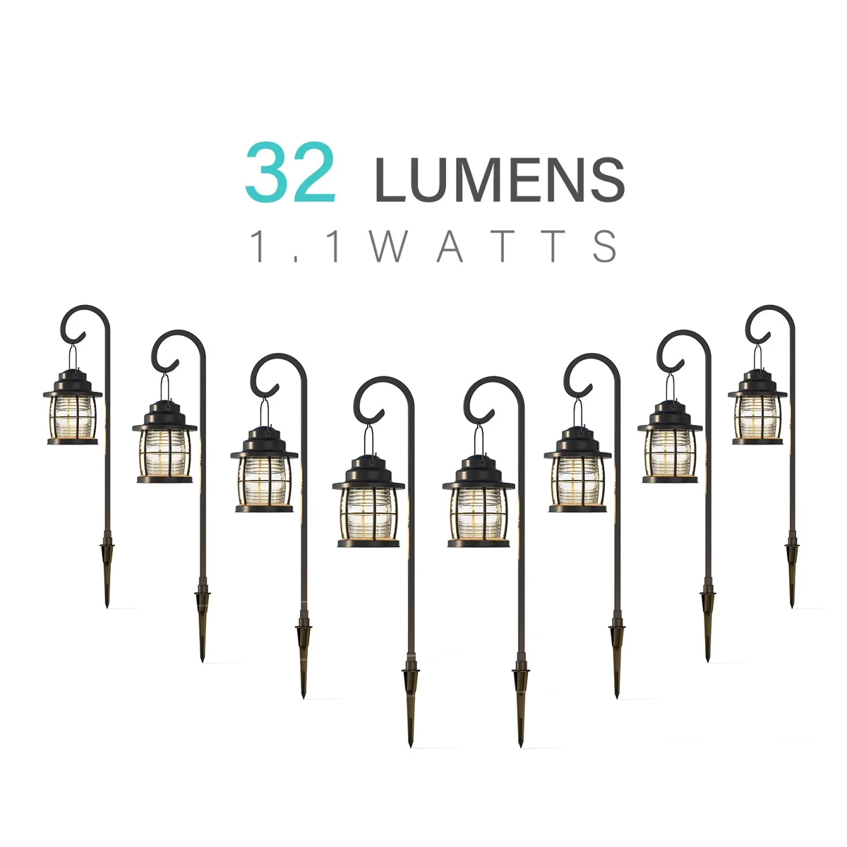 1.1W Low Voltage Path Lights — 8PK
