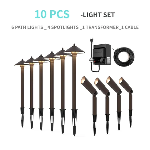 10W Low Voltage Spotlight — 6PCS