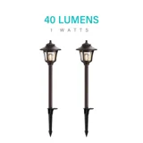 1W Low Voltage Path Lights — 2PK