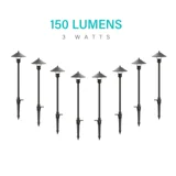 3W Low Voltage Path Lights — 8PK