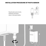 Photo Eye, Light Sensor, Photo Cell for Power Pack Transformer Photosensor Remote Photo