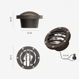 4W In-Ground Landscape Lights — 8PK