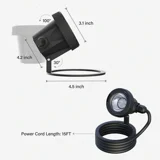 5.4W Underwater Pond Lights — 4PK