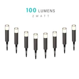 2W Low Voltage Path Lights — 8PK