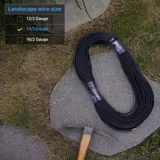 Low Voltage Electrical Wire 100ft 14AWG 2- Conductor Landscape Lighting Cable Direct