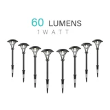 1W Low Voltage Path Lights — 8PK