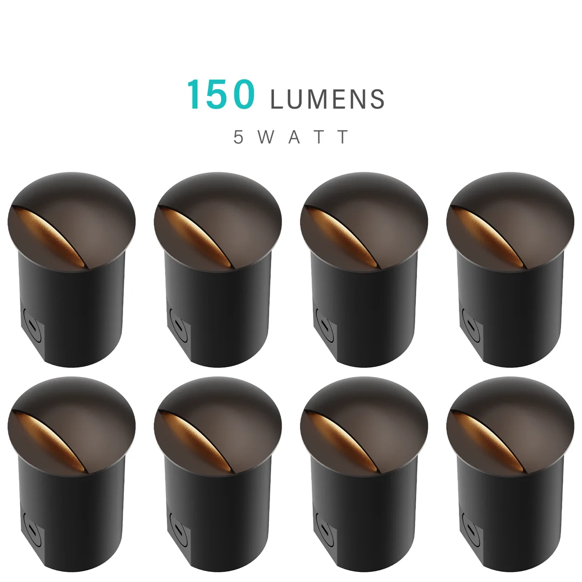 5 Watt In-Ground Landscape Lights — 8PK