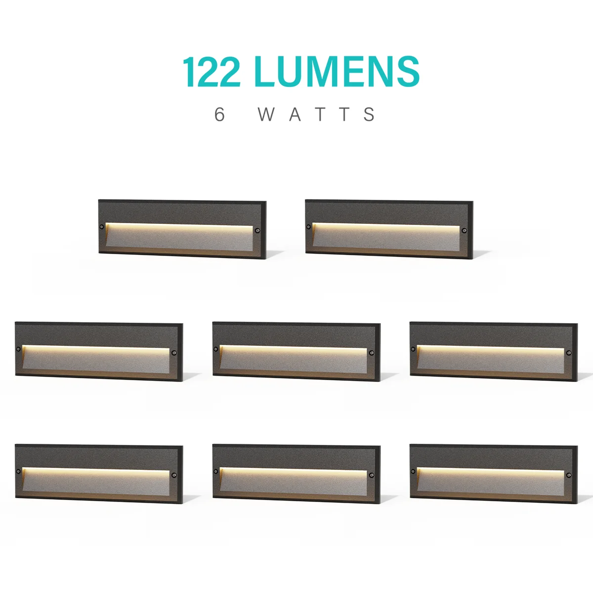 6W Low Voltage Step Light — 8PK
