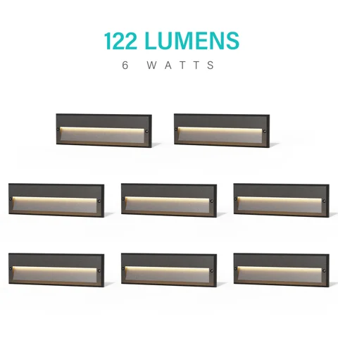 6W Low Voltage Step Light — 8PK