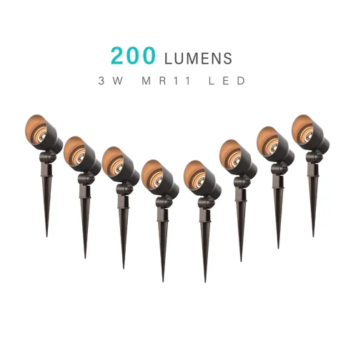 3W Low Voltage Spotlight — 8PK