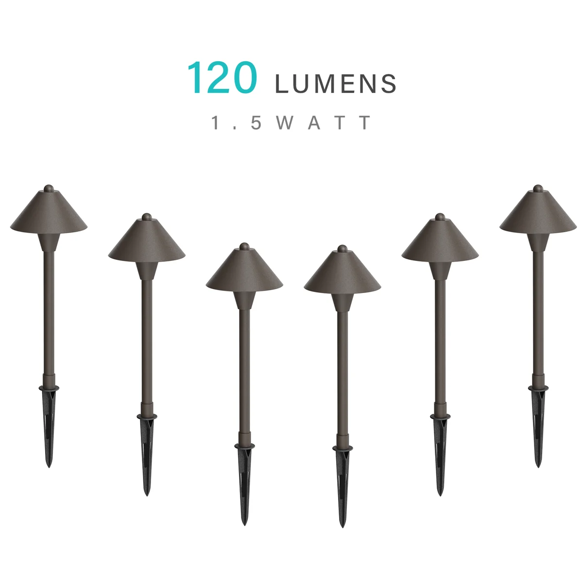 1.5W Low Voltage Path Lights — 6PK