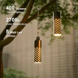 5W Brass Pendant Lights — 2 Pack
