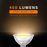 LED Bulbs MR16 5W 400 Lumens 2700K 8 Pack