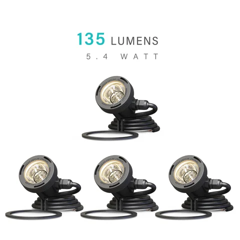 5.4W Underwater Pond Lights — 4PK