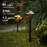 1.2W Low Voltage Path Lights — 8PK