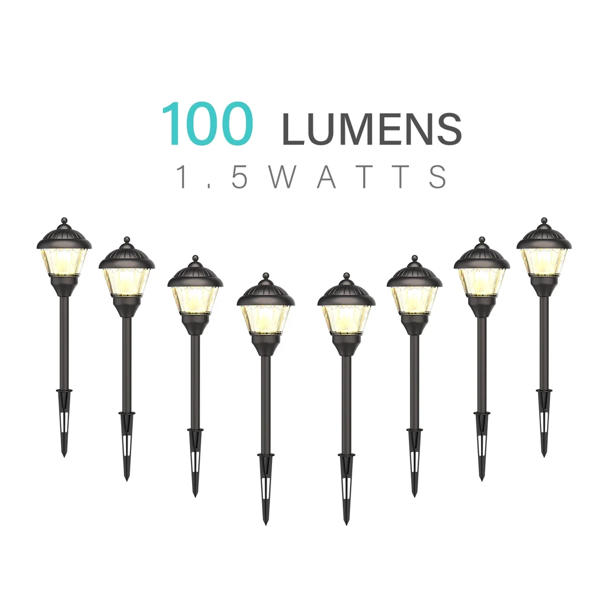1.5W Low Voltage Path Lights — 8PK