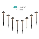 1.2W Low Voltage Path Lights — 8PK