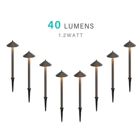 1.2W Low Voltage Path Lights — 8PK