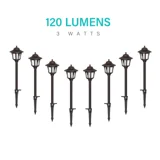 3W Low Voltage Path Lights — 8PK