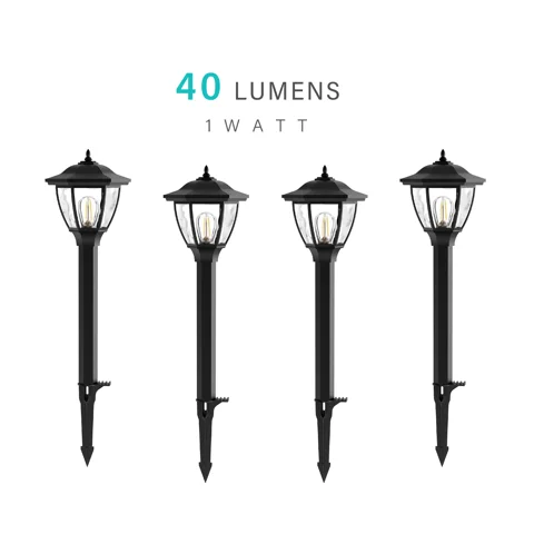 1 Watt Low Voltage Path Lights — 4PK