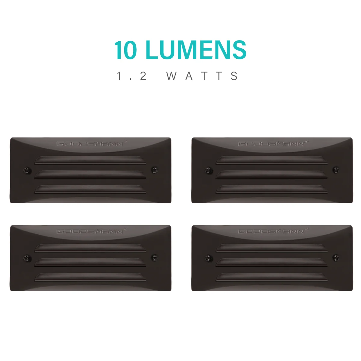 1.2W Low Voltage Step Light — 4PK