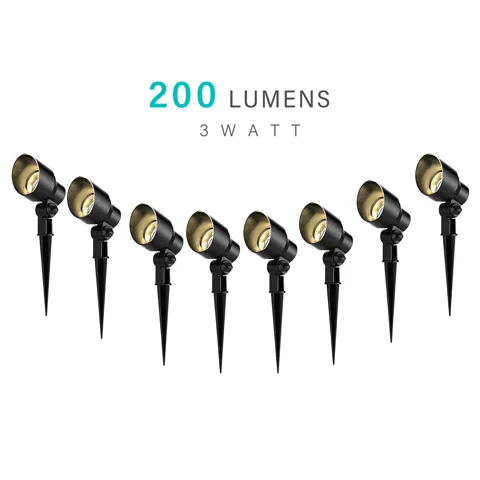 3W Low Voltage Spotlight — 8 PK