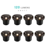 6 Watt In-Ground Landscape Lights — 8PK