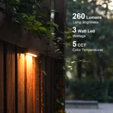 3W Hardscape Wall Lights — 6PK